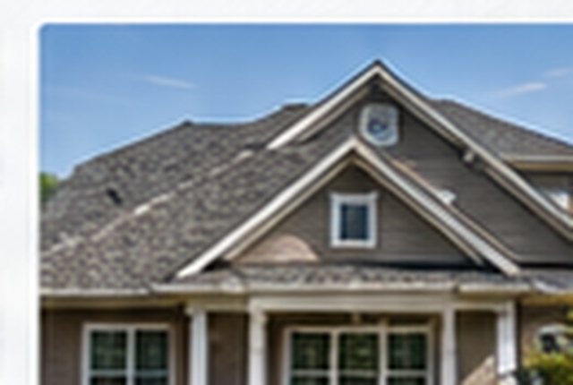 Residential shingle roof